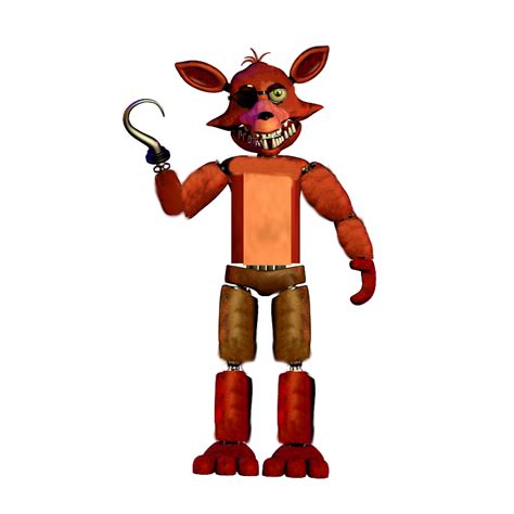 Unwithered Foxy Full Body By Lukarcadamas On Deviantart