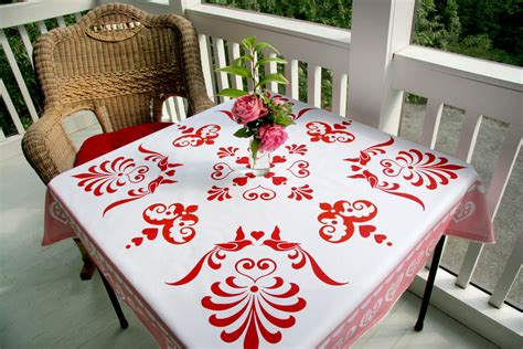 Nessy Designs: Card Table Tablecloth