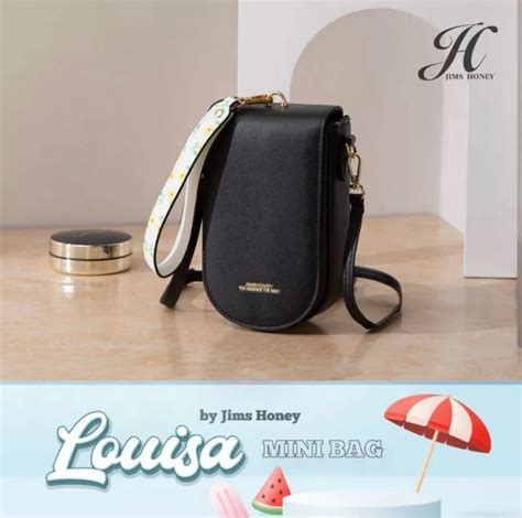 Louisa Mini Bag Jims Honey Fesyen Wanita Tas Dompet Di Carousell