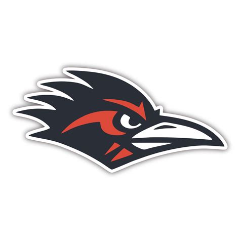 Utsa Roadrunners Head Full Color Vinyl Decal Custom Size