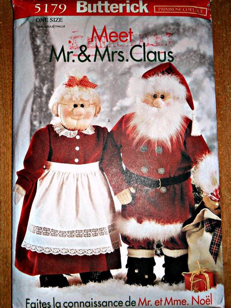 Meet Mr And Mrs Santa Claus Doll Sewing By Stitchingbynumbers