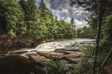 Hike the Presque Isle River Waterfalls Loop