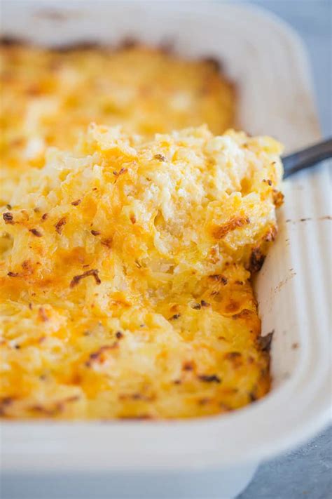 Cheesy Potato Hash Brown Casserole Recipe