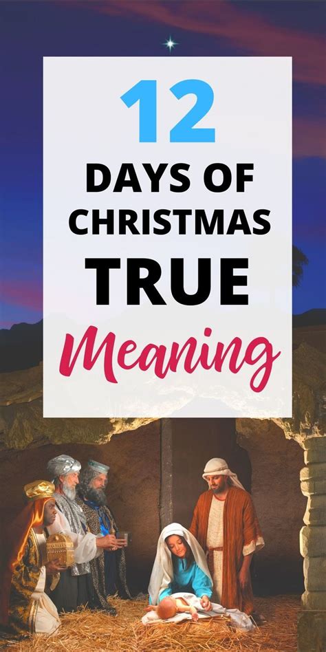 The Days Of Christmas And Their True Meaning Christmas Scripture