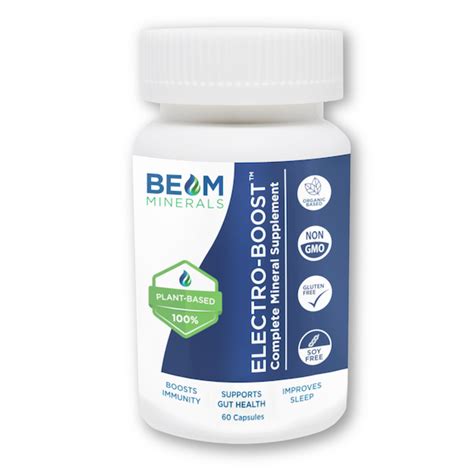 Electro Boost™ Plant Based Electrolytes And Micronutrients Beam Minerals