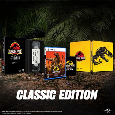 Jurassic Park Classic Games Collection Classic Edition Ps5 Limited Run Games