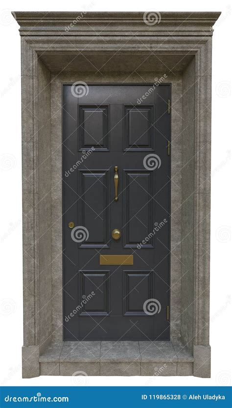 Entrance Classical Doors Stock Photo Image Of Carving 119865328