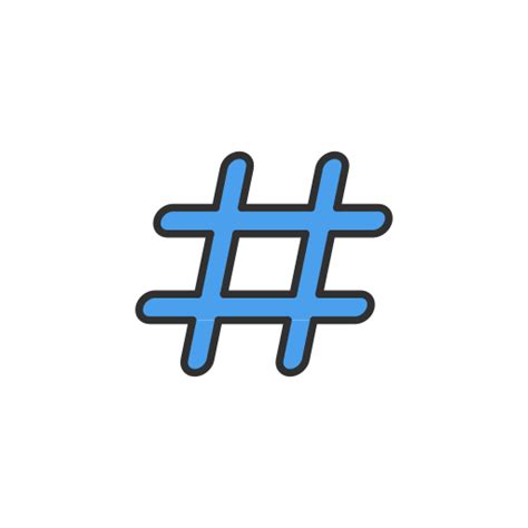 Hashtag Social Media Tag Twitter Icon