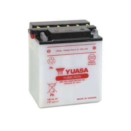 Batterie Moto Yuasa Yb L A V Ah