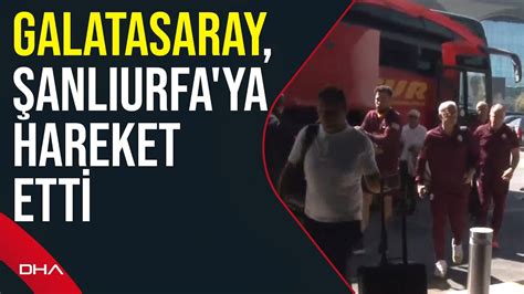 Galatasaray Şanlıurfa da oynanacak Süper Kupa maçı için bu kente