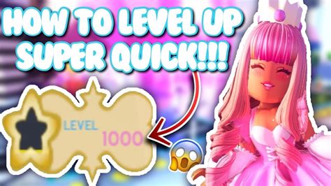 How To Level Up Super Fast In Royale High About 10 6 Levels Per Hour