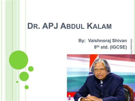 Dr Apj Abdul Kalam Ppt