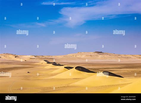 Wadi Al Hitan Faiyum Egypt Sand Dunes In The Desert At Wadi El Hitan