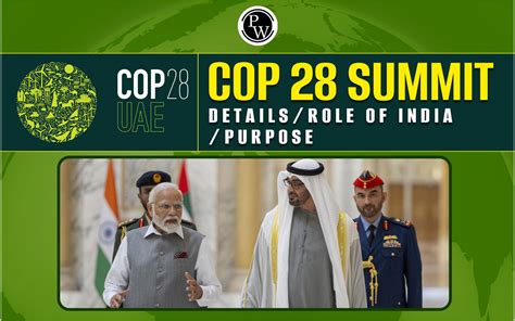 COP 28 Summit Details Role Of India Purpose