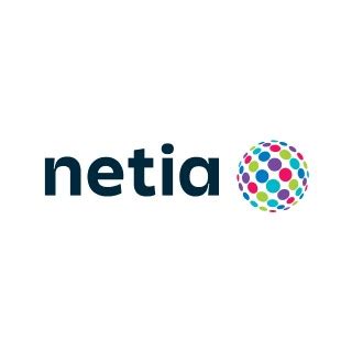 Netia Grupa Polsat Plus Dekoder Netia Soundbox 4K Android TV Logo