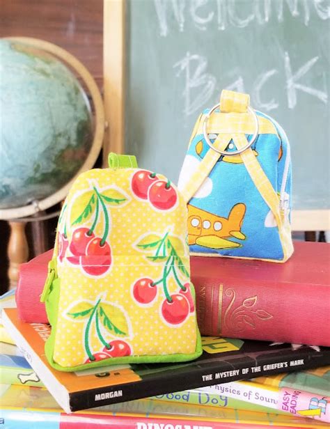 Mini Backpack Coin Purse Sewing Pattern IQS Executive