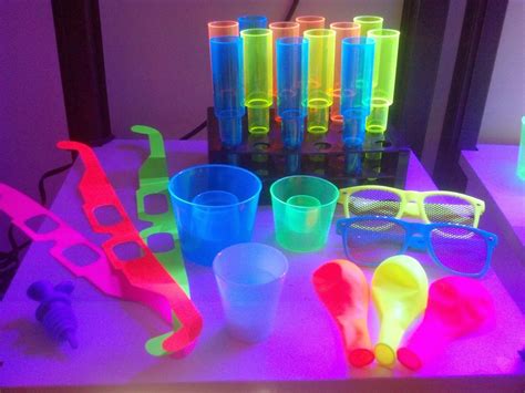 Glow Neon Uv Party Glow In The Dark Party Supplies Glow Party Neon