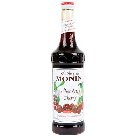 Monin Ml Premium Chocolate Cherry Flavoring Syrup