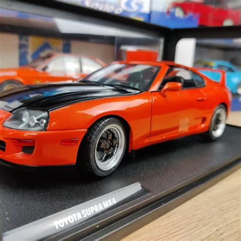 Solido Toyota Supra Mk4 A80 Street Fighter Orange 1993 1 18 Neuf B