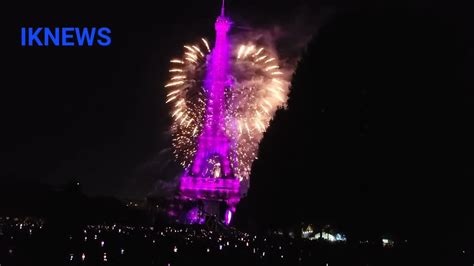 La Tour Eiffel Brille De Mille Feux Revivez Lint Gralit Du Sublime