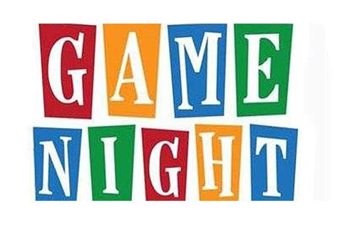 FAMILY GAME NIGHT - Onanole Elementary - Clip Art Library