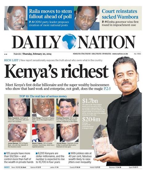 Daily Nation - Breaking News, Kenya, Africa, Politics, Business, Sports