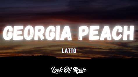 Latto Georgia Peach Lyrics Youtube