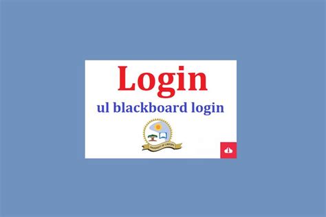 University of Limpopo UL Blackboard Login