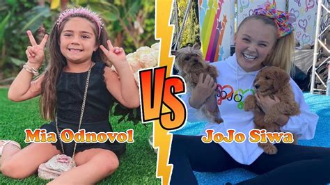 JoJo Siwa VS Mia Odnovol Nastya Artem Mia Transformation New Stars