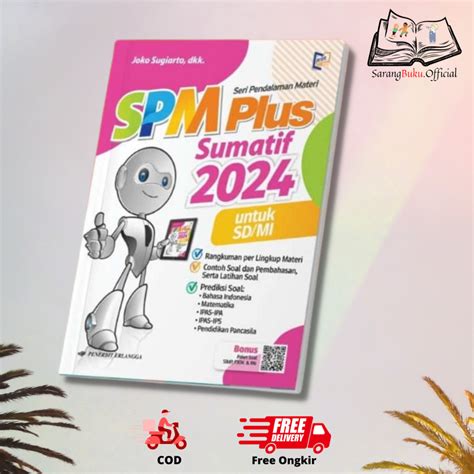 Jual Buku SPM PLUS SUMATIF SD MI 2024 Kurikulum Merdeka Penerbit