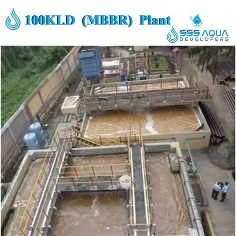 Modular Sewage Treatment Plants With MBBR Capacity 100 KLD At