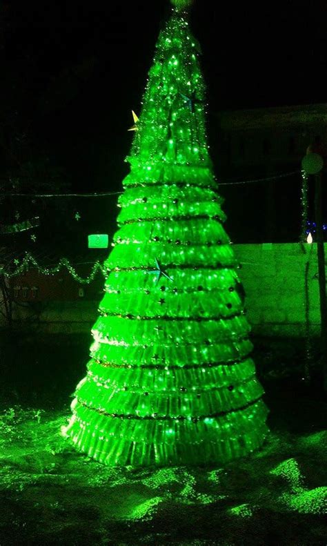 1500 Plastic Bottles Christmas Tree • Recyclart