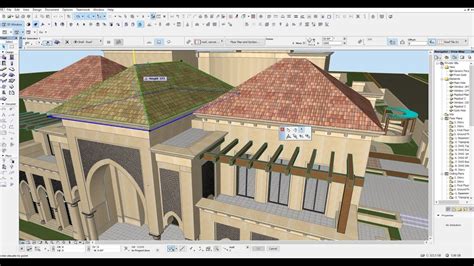 015 Automatic Roofs Archicad Tutorial Youtube