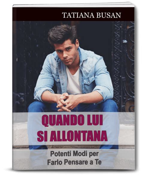 Quando Un Uomo Si Allontana Applica La Regola Del Nessun Contatto