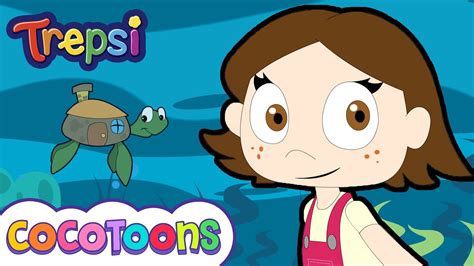 La Tortuga Tomasa Canta Con Trepsi El Payaso Cocotoons Youtube