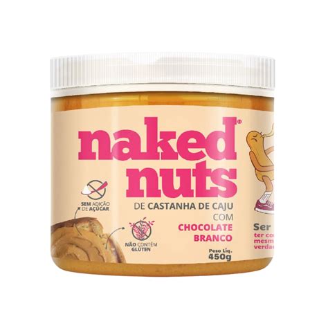 Pasta De Castanha De Caju Naked Nuts Chocolate Branco G