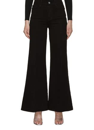 FRAME Le Pixie Palazzo Flared Jeans Women Lane Crawford