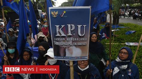 Pemilu 2024 KPU Loloskan 17 Parpol Muncul Tuduhan Kecurangan Dan