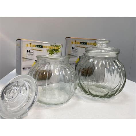 HỦ THỦY TINH TRÁI BÍ - LỌ THỦY TINH_ LỌ THỦY TINH DÀY ĐẸP | Shopee Việt Nam