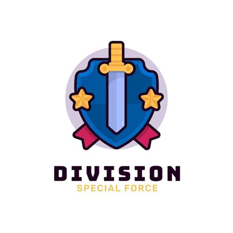 Diseño De Logotipo Del Ejército Dibujado A Mano Vector Gratis