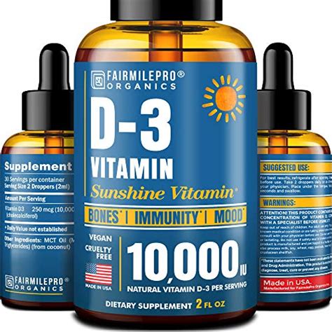 List of Top 10 Best liquid vitamin d in Detail