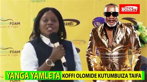 KOFFI OLOMIDE KUNOGESHA TAMASHA LA YANGA SIKU YA WANANCHI YouTube