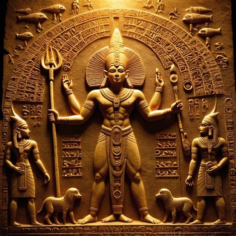 Anunnaki God Anu Creating Humanity Ancient Tablet C