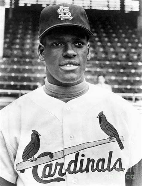 Bob Gibson 1 By National Baseball Hall Of Fame Library