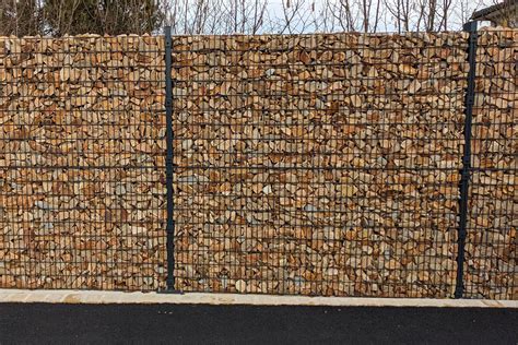 Cl Ture Gabion Nos Id Es De Remplissages Pour Une Cl Ture Unique