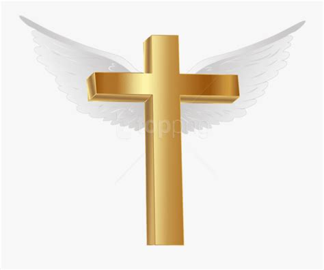 Transparent Gold Cross Baptism Clipart - Gold Cross Png , Free ...