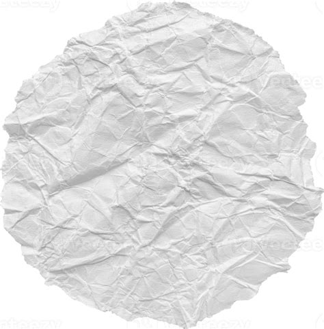 White Ripped Crumpled Paper Piece 43069033 Png