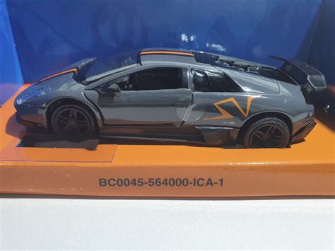 Miniatura Lamborghini Murcielago Hot Wheels Escala 1 32 C Luz E