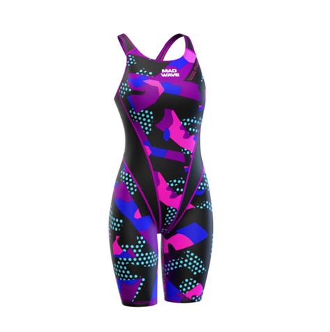 Mad Wave Women Swimsuit Antichlor Kneeskin בגד ים שלם לנשים דוגית