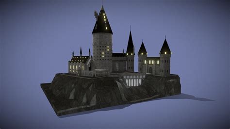 Hogwarts Castle 3d Model